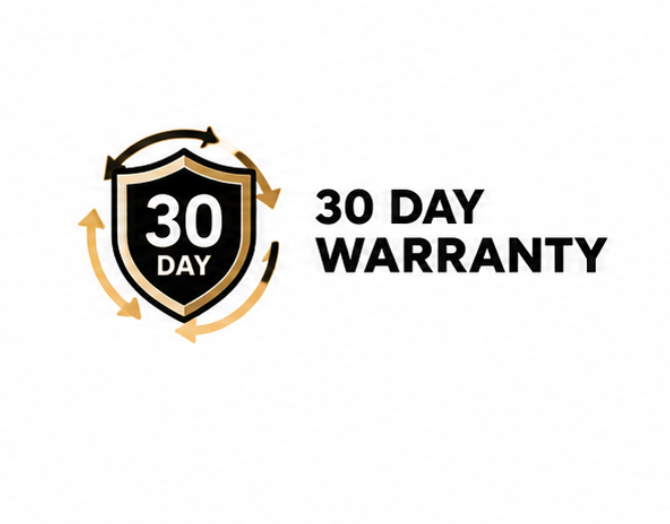 30-Day Warranty